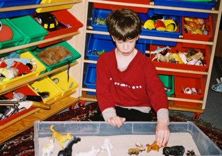 Child Play Therapy / Sandbox
